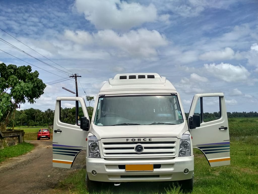 luxurious tempo traveller
