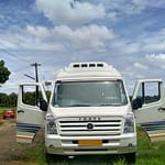 luxurious tempo traveller